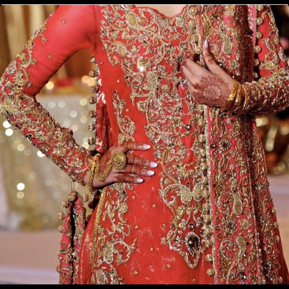 - Bridal Pakistani outfit